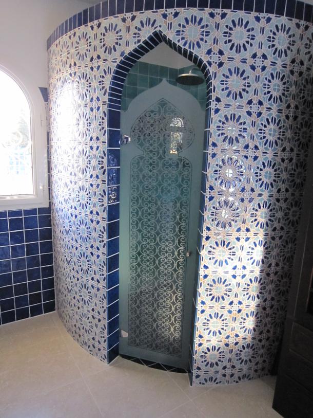 salle de bain mauresque